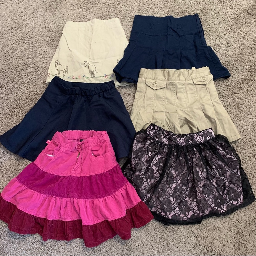 Girl’s Skirt Bundle Lot 6/6X